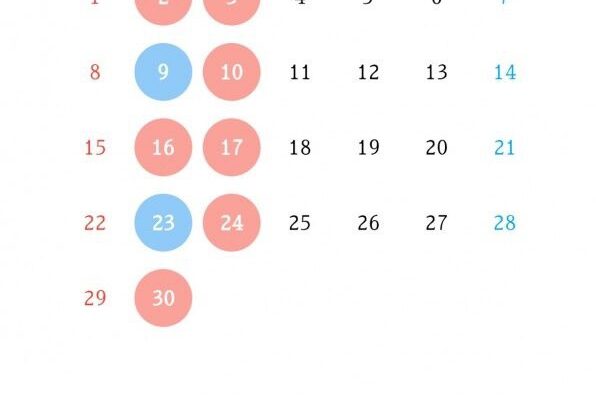 2026年 11月の営業カレンダー
